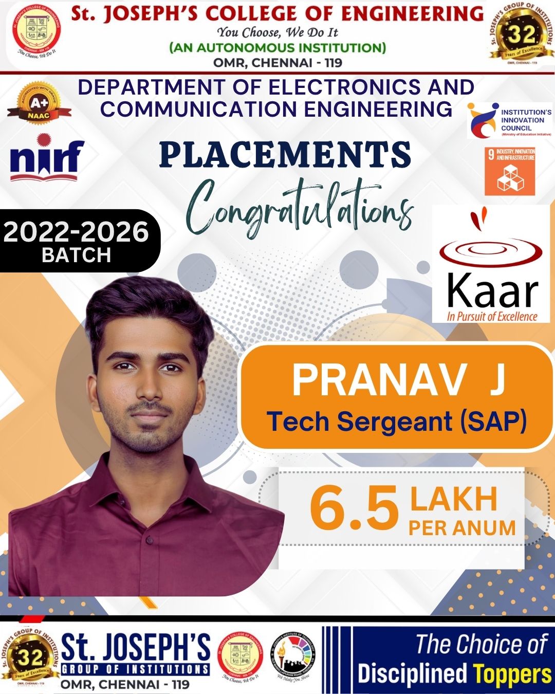 Placement Drive - Kaar