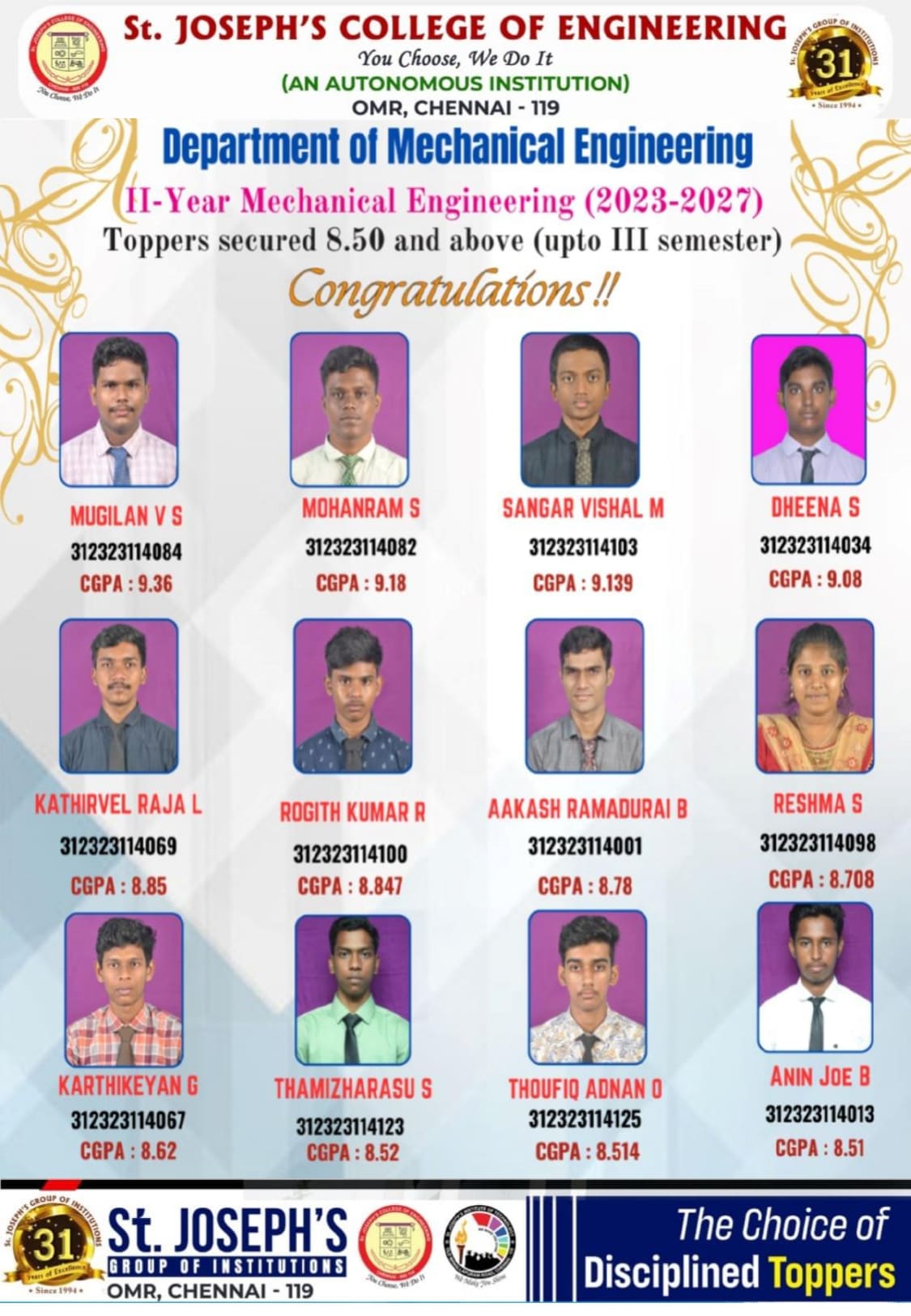 Department of MECHANICAL